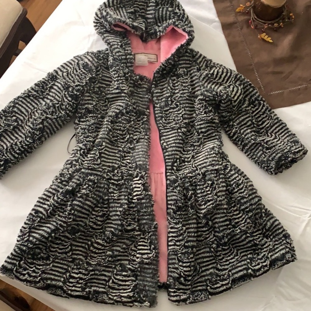 American Widgeon faux fur girls coat